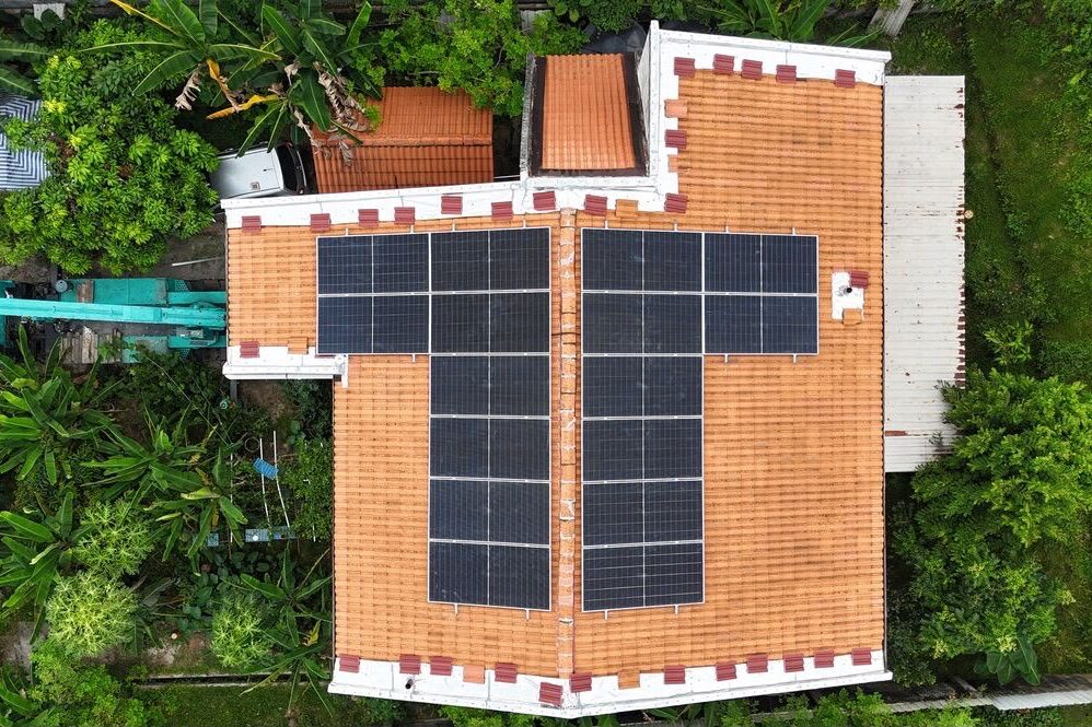Residential solar PV installation by RAYUP ENERGY in Malaysia